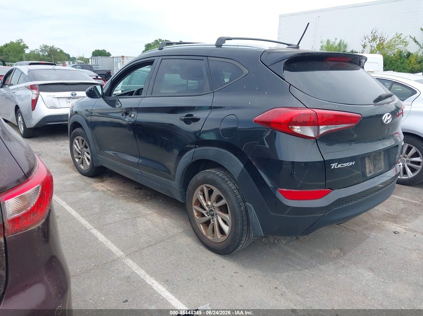 2016 Hyundai Tucson VIN KM8J3CA42GU252944 IAAI salvage auction — THEFT, Salvage (North Carolina), sold $4,275 on 2026-07-13 (photo 3)