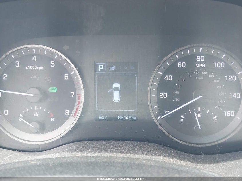 2016 Hyundai Tucson VIN KM8J3CA42GU252944 IAAI salvage auction — THEFT, Salvage (North Carolina), sold $4,275 on 2026-07-13 (photo 7)