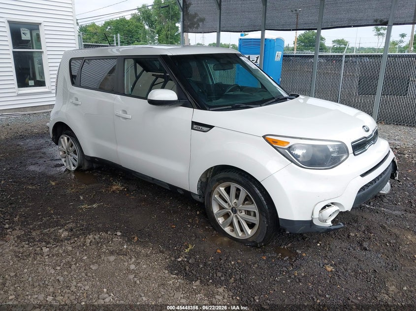 2018 Kia Soul VIN KNDJP3A58J7605128 IAAI salvage auction — FRONT END, Salvage (Pennsylvania), sold $2,000 on 2026-07-20 (photo 1)