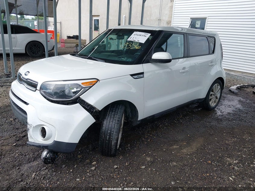 2018 Kia Soul VIN KNDJP3A58J7605128 IAAI salvage auction — FRONT END, Salvage (Pennsylvania), sold $2,000 on 2026-07-20 (photo 2)