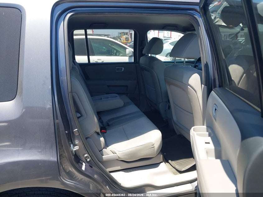 2014 Honda Pilot VIN 5FNYF3H23EB016484 IAAI salvage auction — RIGHT FRONT, Salvage (California), sold $4,000 on 2026-07-09 (photo 8)