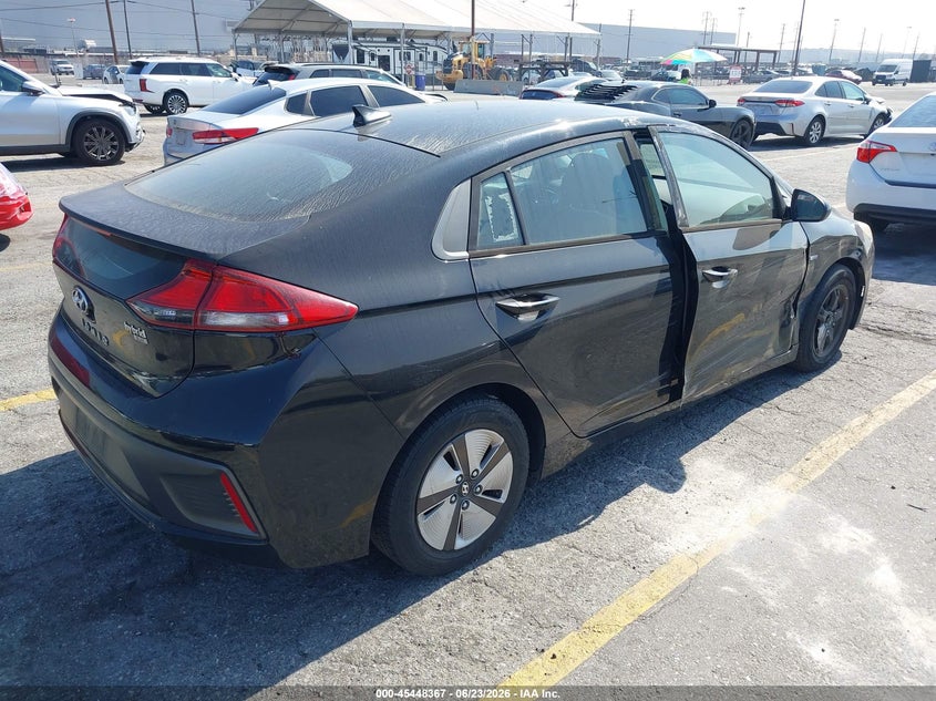 2018 Hyundai Ioniq VIN KMHC65LC7JU095533 IAAI salvage auction — NORMAL WEAR, Clear - Dealer Only (California), sold $50 on 2026-07-28 (photo 4)
