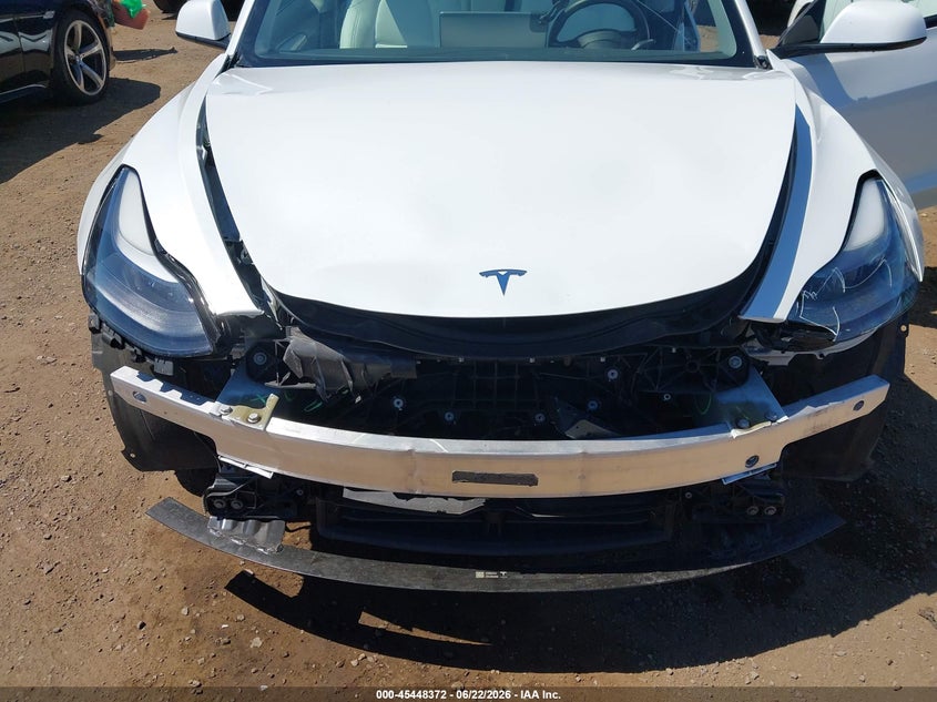 2023 Tesla Model 3 VIN 5YJ3E1EA0PF587009 IAAI salvage auction — FRONT END, Salvage (California), sold $9,400 on 2026-07-20 (photo 6)