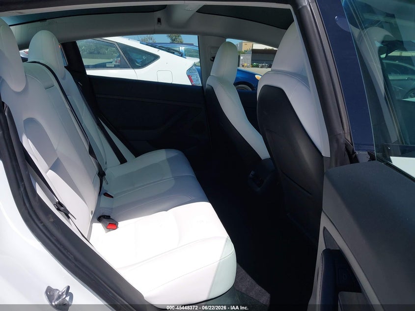 2023 Tesla Model 3 VIN 5YJ3E1EA0PF587009 IAAI salvage auction — FRONT END, Salvage (California), sold $9,400 on 2026-07-20 (photo 8)
