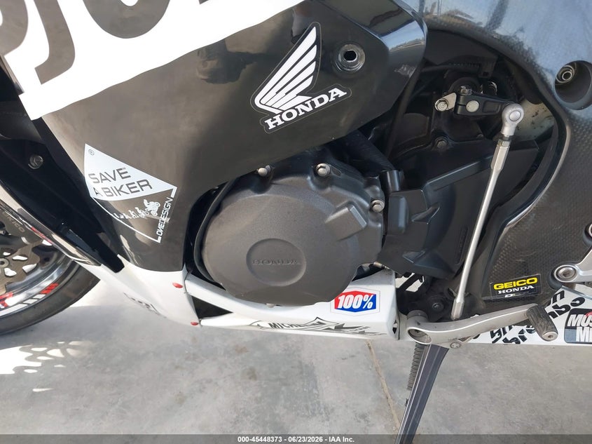 2010 Honda Cbr1000 VIN JH2SC5915AK200071 IAAI salvage auction — SIDE, Bill Of Sale (Washington), sold $3,600 on 2026-07-15 (photo 9)