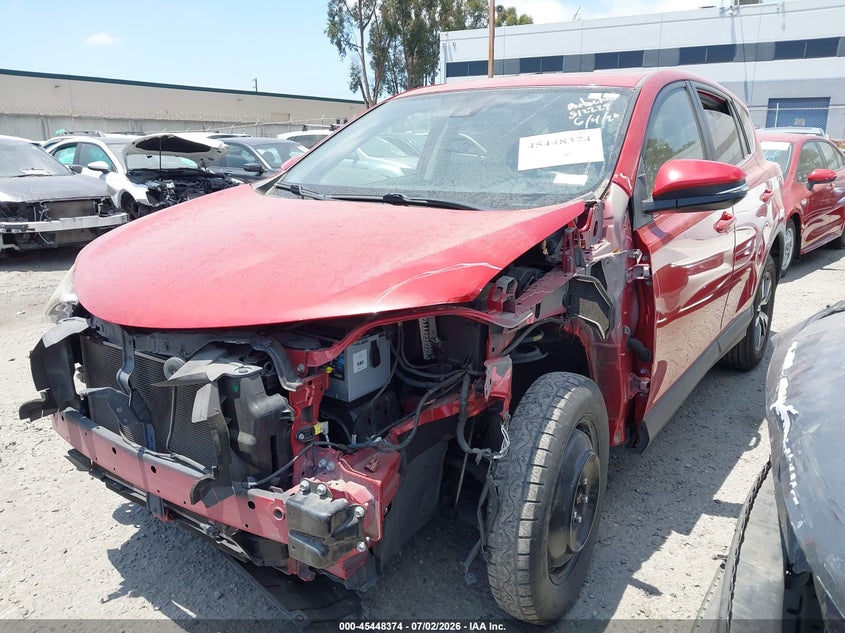 2017 Toyota Rav4 VIN JTMWFREV3HJ140504 IAAI salvage auction — LEFT FRONT, Salvage Certificate (California), sold $5,400 on 2026-07-05 (photo 2)
