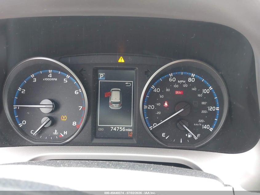 2017 Toyota Rav4 VIN JTMWFREV3HJ140504 IAAI salvage auction — LEFT FRONT, Salvage Certificate (California), sold $5,400 on 2026-07-05 (photo 7)