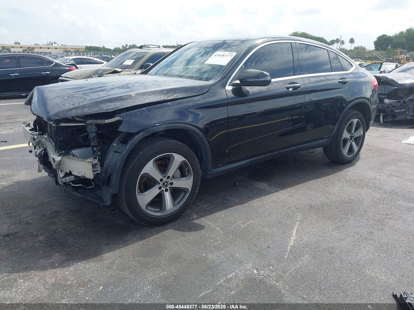 2019 Mercedes-benz Glc coupe VIN WDC0J4KB0KF569962 IAAI salvage auction — FRONT END, Rebuildable (Florida), sold $5,300 on 2026-07-30 (photo 2)