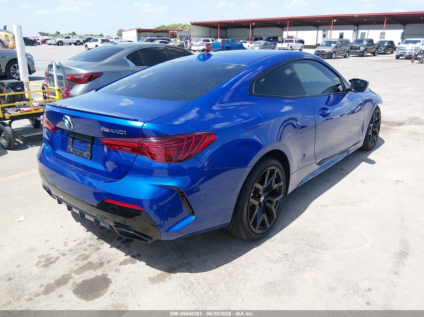 2026 BMW VIN WBA83DA03TCV33654 IAAI salvage auction — FRONT END, Original (Texas), sold $27,000 on 2026-09-08 (photo 4)