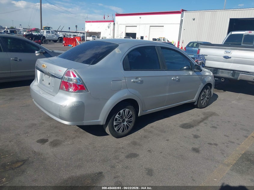 2008 Chevrolet Aveo VIN KL1TD56678B101246 IAAI salvage auction — NORMAL WEAR, Clear (Utah), sold $275 on 2026-07-09 (photo 4)