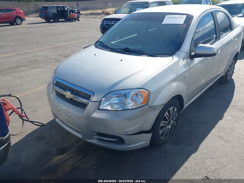 2008 Chevrolet Aveo VIN KL1TD56678B101246 IAAI salvage auction — NORMAL WEAR, Clear (Utah), sold $275 on 2026-07-09 (photo 6)