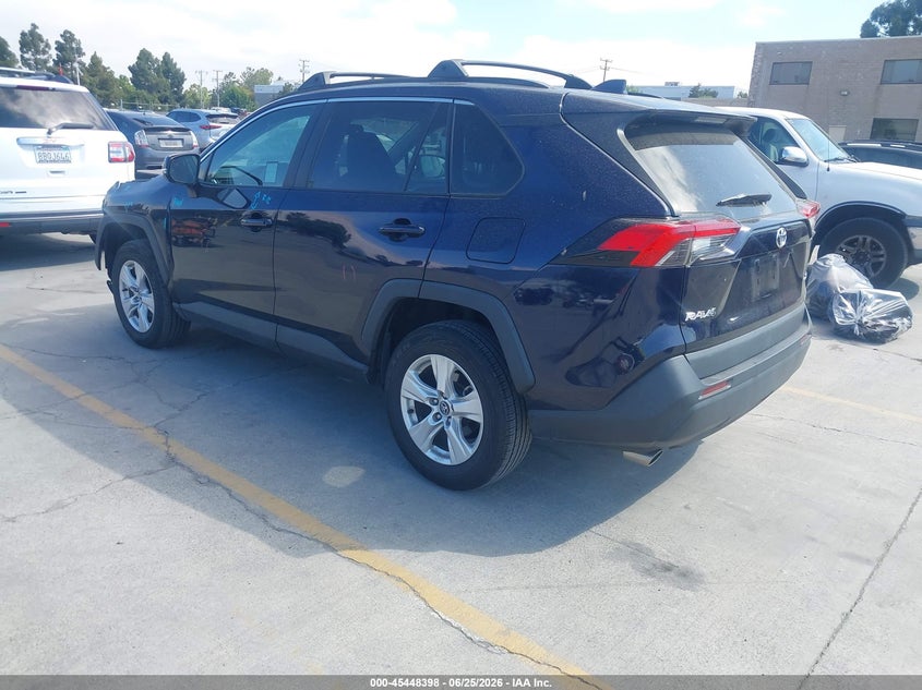 2020 Toyota Rav 4 VIN 2T3W1RFV7LW102944 IAAI salvage auction — FRONT END, Salvage (California), sold $7,600 on 2026-07-29 (photo 3)