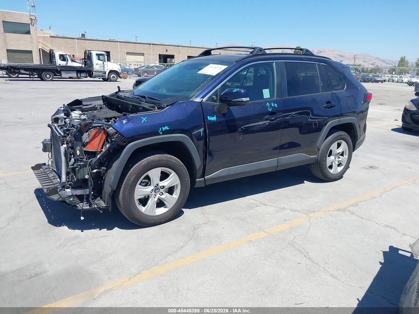 2020 Toyota Rav 4 VIN 2T3W1RFV7LW102944 IAAI salvage auction — FRONT END, Salvage (California), sold $7,600 on 2026-07-29 (photo 2)