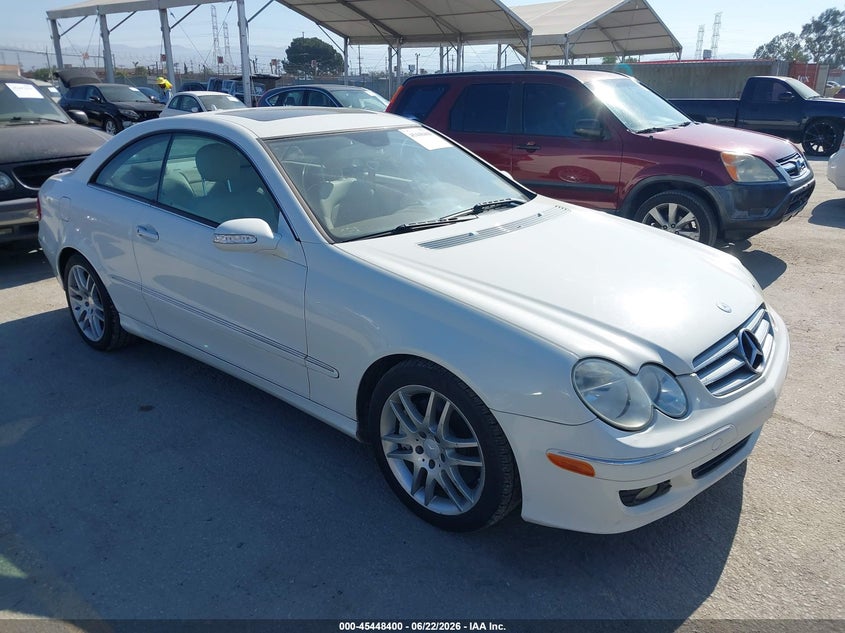 2009 Mercedes-benz Clk-class VIN WDBTJ56H39F269283 IAAI salvage auction — NORMAL WEAR, Clear (California), sold $1,450 on 2026-07-22 (photo 1)