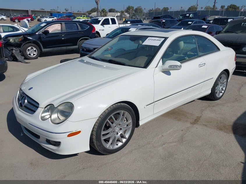 2009 Mercedes-benz Clk-class VIN WDBTJ56H39F269283 IAAI salvage auction — NORMAL WEAR, Clear (California), sold $1,450 on 2026-07-22 (photo 2)