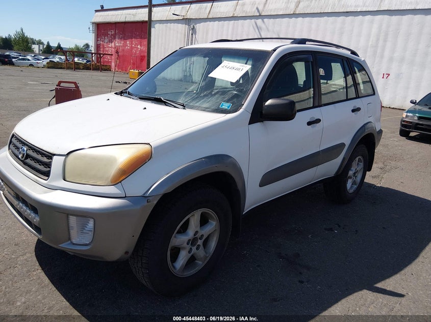 2002 Toyota Rav4 VIN JTEHH20VX26026877 IAAI salvage auction — NORMAL WEAR, Clear-Dealer Only (Washington), sold $275 on 2026-07-09 (photo 2)