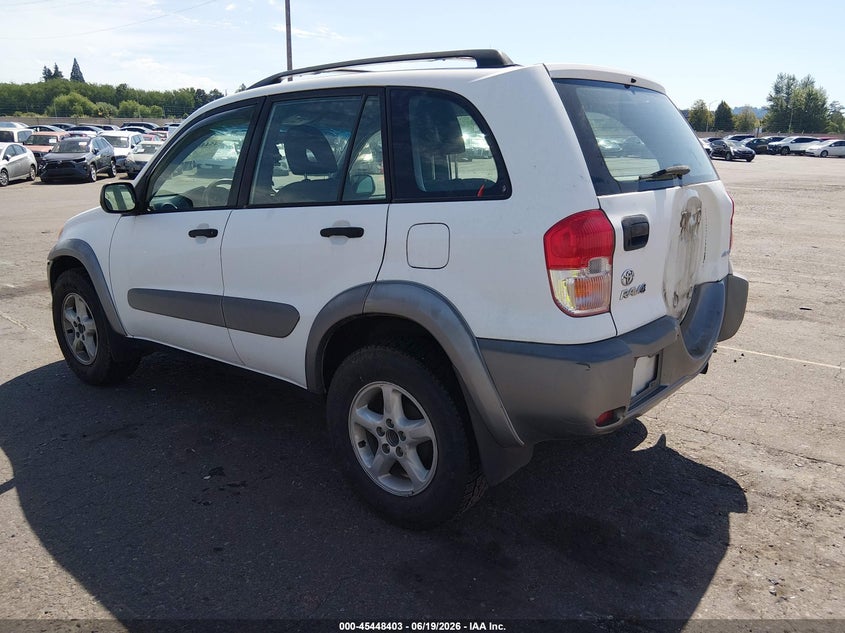 2002 Toyota Rav4 VIN JTEHH20VX26026877 IAAI salvage auction — NORMAL WEAR, Clear-Dealer Only (Washington), sold $275 on 2026-07-09 (photo 3)