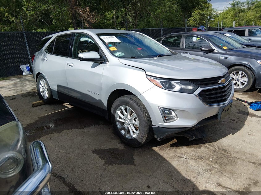 2019 Chevrolet Equinox VIN 2GNAXKEV7K6247341 IAAI salvage auction — FRONT & REAR, Salvage (Missouri), sold $1,900 on 2026-07-19 (photo 1)