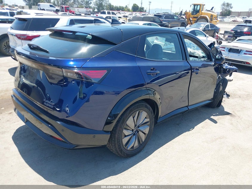 2023 Nissan Ariya VIN JN1DF0CD3PM706884 IAAI salvage auction — FRONT END, Salvage (California), sold $3,400 on 2026-07-30 (photo 4)