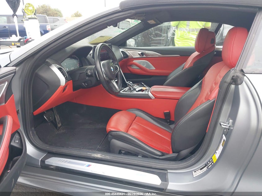 2023 BMW 8er VIN WBAFY4C00PCM11345 IAAI salvage auction — RIGHT FRONT, Salvage Title, sold $23,025 on 2026-07-17 (photo 5)