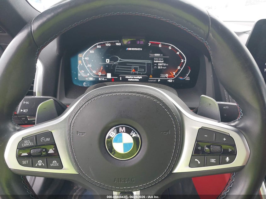 2023 BMW 8er VIN WBAFY4C00PCM11345 IAAI salvage auction — RIGHT FRONT, Salvage Title, sold $23,025 on 2026-07-17 (photo 7)