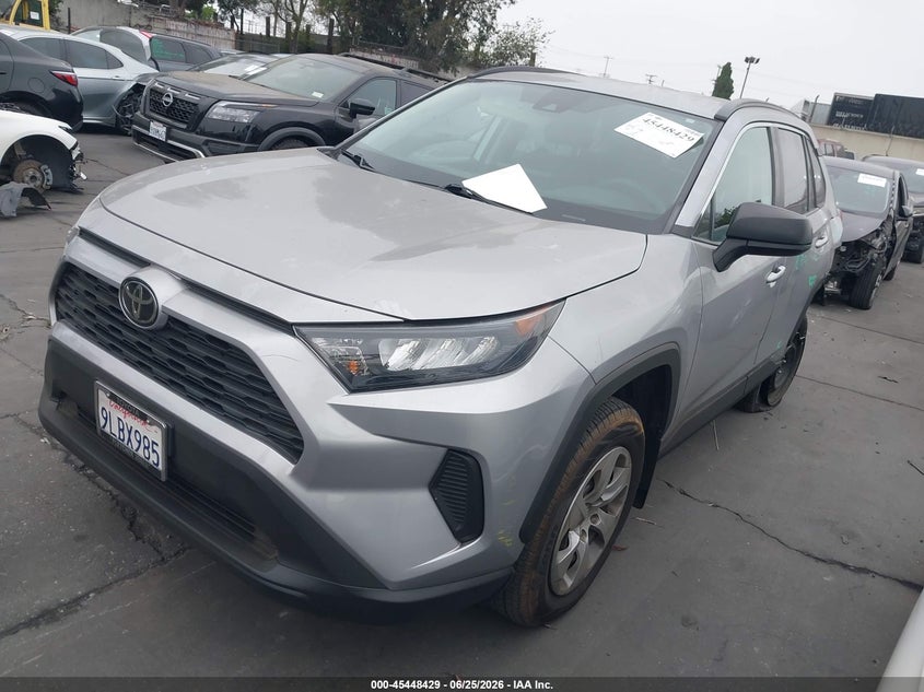 2021 Toyota Rav 4 VIN 2T3H1RFV1MC102501 IAAI salvage auction — LEFT REAR, Salvage Title, sold $7,600 on 2026-07-29 (photo 2)