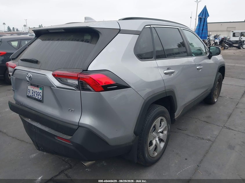 2021 Toyota Rav 4 VIN 2T3H1RFV1MC102501 IAAI salvage auction — LEFT REAR, Salvage Title, sold $7,000 on 2026-07-25 (photo 4)