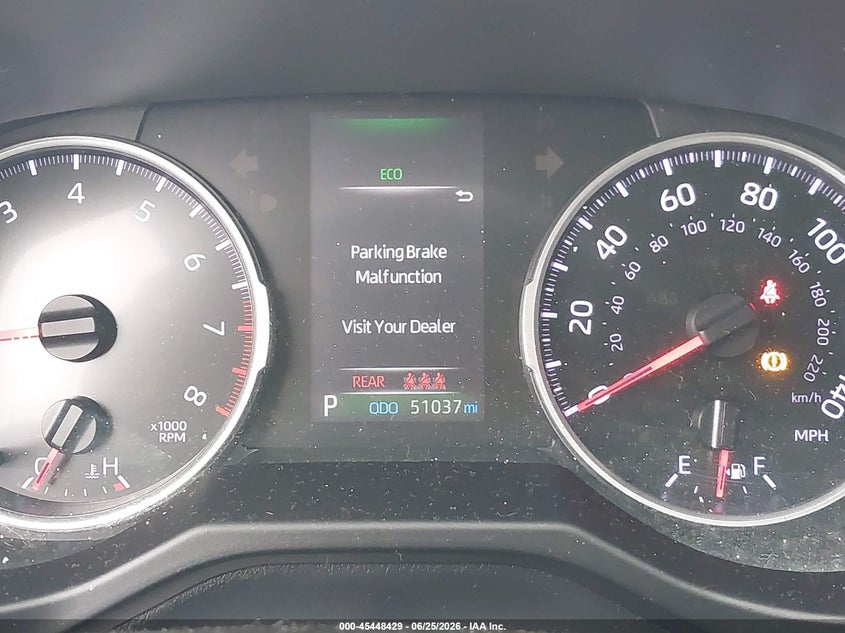 2021 Toyota Rav 4 VIN 2T3H1RFV1MC102501 IAAI salvage auction — LEFT REAR, Salvage Title, sold $7,600 on 2026-07-29 (photo 7)