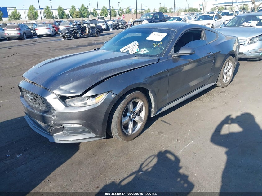 2016 Ford Mustang VIN 1FA6P8AM6G5303566 IAAI salvage auction — LEFT FRONT, Salvage Title, sold $1,550 on 2026-07-24 (photo 2)