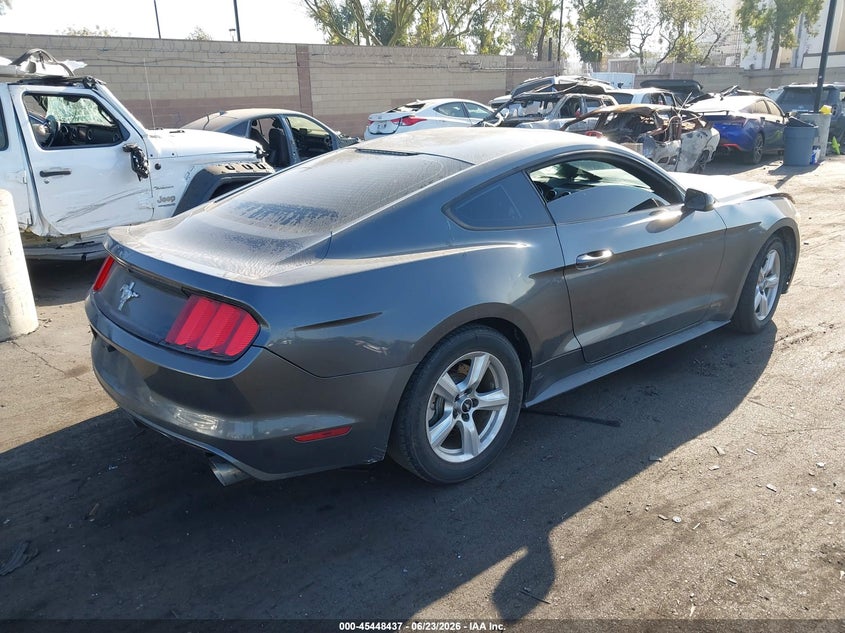 2016 Ford Mustang VIN 1FA6P8AM6G5303566 IAAI salvage auction — LEFT FRONT, Salvage Title, sold $1,550 on 2026-07-24 (photo 4)