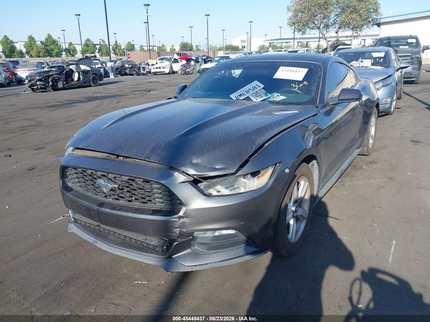 2016 Ford Mustang VIN 1FA6P8AM6G5303566 IAAI salvage auction — LEFT FRONT, Salvage Title, sold $1,550 on 2026-07-24 (photo 6)