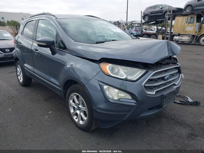 2018 Ford Ecosport VIN MAJ3P1TE4JC208104 IAAI salvage auction — FRONT END, Salvage Title, sold $1,450 on 2026-07-10 (photo 1)