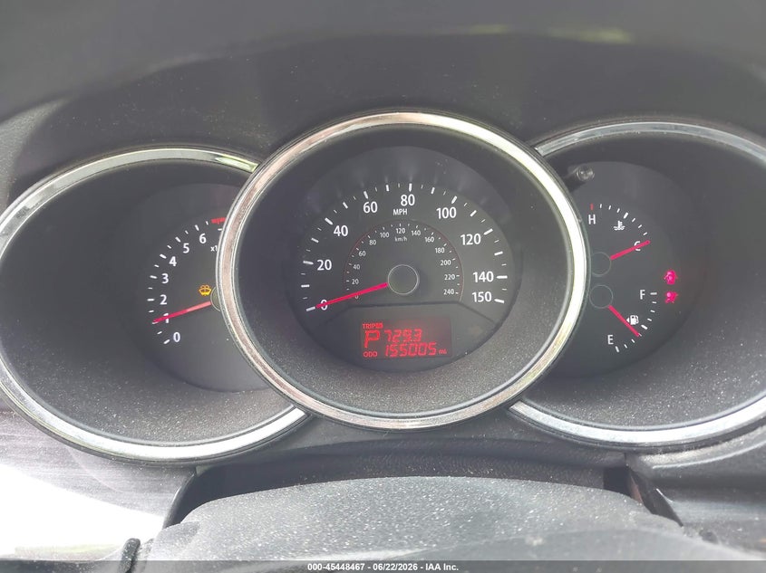 2013 Kia Sorento VIN 5XYKTDA22DG327510 IAAI salvage auction — FRONT & REAR, Original (Ohio), sold $1,100 on 2026-07-16 (photo 7)