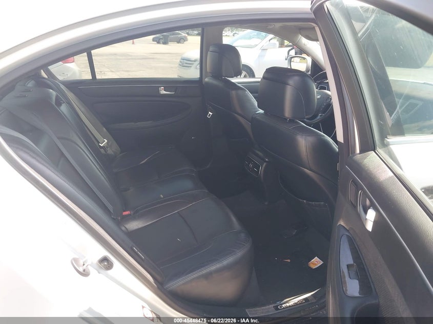 2013 Hyundai Genesis VIN KMHGC4DH0DU232637 IAAI salvage auction — NORMAL WEAR, Salvage (Florida), sold $1,100 on 2026-07-09 (photo 8)