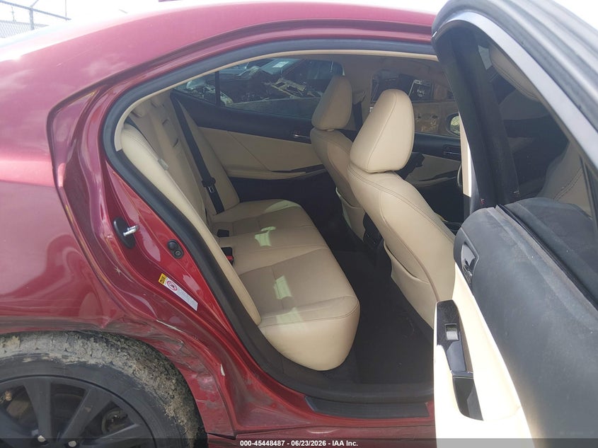 2015 Lexus Is VIN JTHBF1D2XF5077154 IAAI salvage auction — RIGHT SIDE, Salvage (Louisiana), sold $4,100 on 2026-07-28 (photo 8)