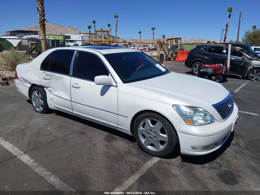 2004 Lexus Ls 430 VIN JTHBN36F540148351 IAAI salvage auction — RIGHT SIDE, Salvage (Nevada), sold $100 on 2026-07-10 (photo 1)