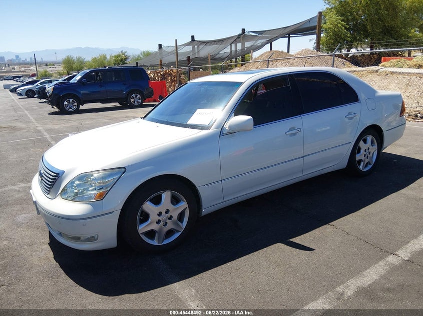 2004 Lexus Ls 430 VIN JTHBN36F540148351 IAAI salvage auction — RIGHT SIDE, Salvage (Nevada), sold $100 on 2026-07-10 (photo 2)