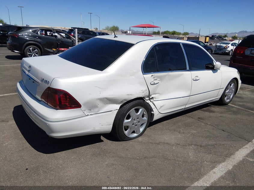 2004 Lexus Ls 430 VIN JTHBN36F540148351 IAAI salvage auction — RIGHT SIDE, Salvage (Nevada), sold $100 on 2026-07-10 (photo 4)