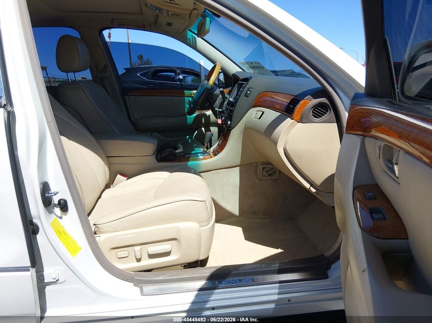 2004 Lexus Ls 430 VIN JTHBN36F540148351 IAAI salvage auction — RIGHT SIDE, Salvage (Nevada), sold $100 on 2026-07-10 (photo 5)