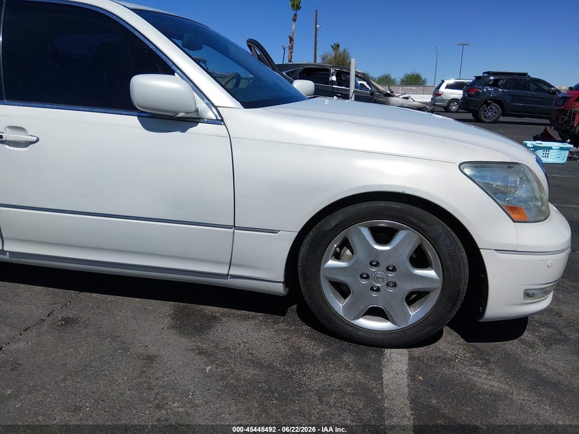 2004 Lexus Ls 430 VIN JTHBN36F540148351 IAAI salvage auction — RIGHT SIDE, Salvage (Nevada), sold $100 on 2026-07-10 (photo 6)