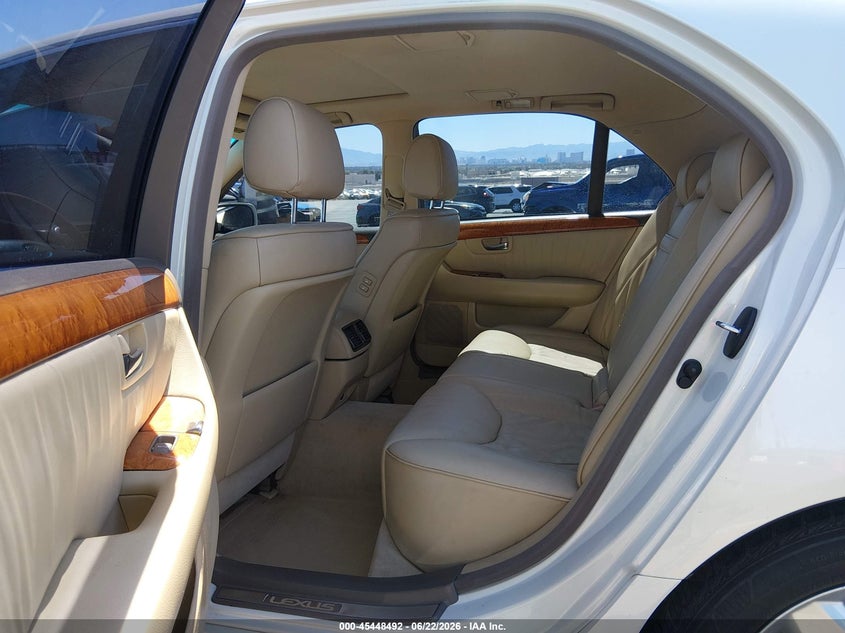 2004 Lexus Ls 430 VIN JTHBN36F540148351 IAAI salvage auction — RIGHT SIDE, Salvage (Nevada), sold $100 on 2026-07-10 (photo 8)