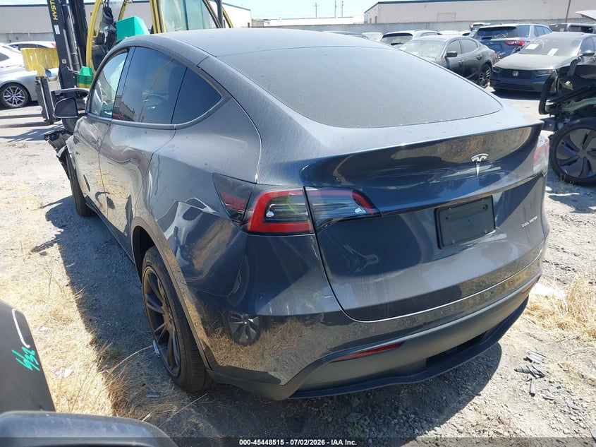 2022 Tesla Model y VIN 7SAYGDEE9NA020010 IAAI salvage auction — LEFT FRONT, Salvage Certificate (California), sold $9,700 on 2026-07-08 (photo 3)