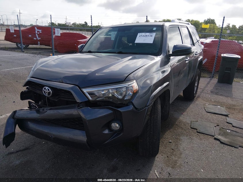 2015 Toyota 4runner VIN JTEZU5JR1F5103022 IAAI salvage auction — FRONT END, Salvage (Louisiana), sold $7,800 on 2026-07-27 (photo 2)
