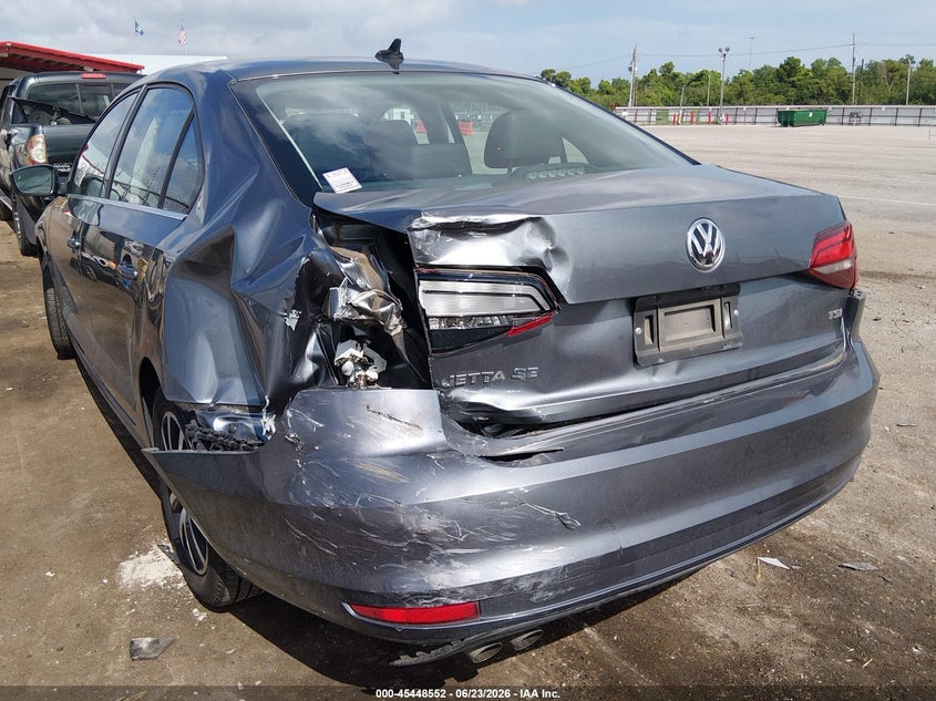 2017 Volkswagen Jetta VIN 3VWDB7AJ3HM371980 IAAI salvage auction — REAR END, Salvage (Louisiana), sold $2,200 on 2026-07-10 (photo 3)