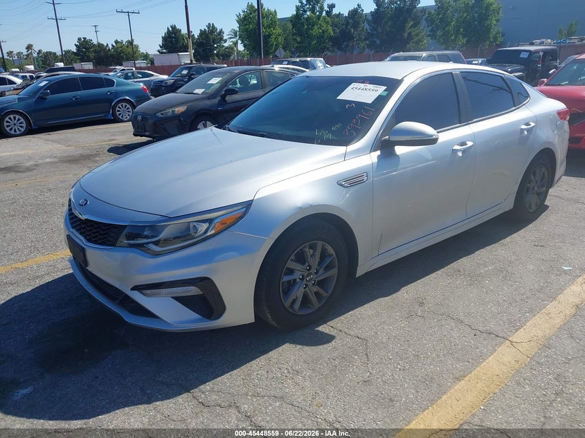 2020 Kia Optima VIN 5XXGT4L34LG393961 IAAI salvage auction — RIGHT REAR, Salvage (California), sold $1,850 on 2026-07-28 (photo 2)