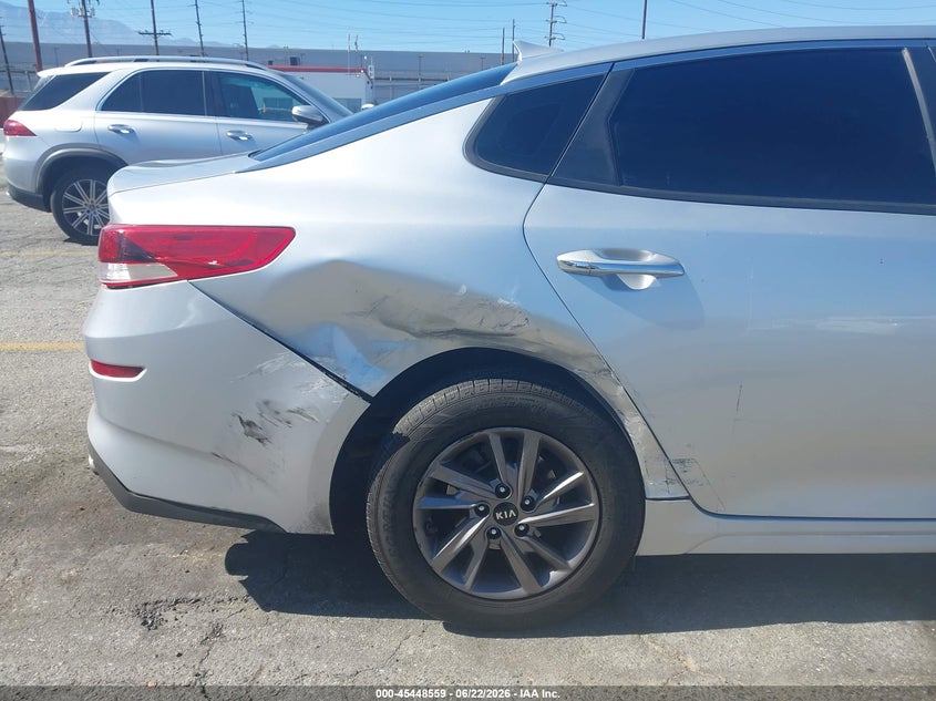 2020 Kia Optima VIN 5XXGT4L34LG393961 IAAI salvage auction — RIGHT REAR, Salvage (California), sold $1,850 on 2026-07-28 (photo 6)