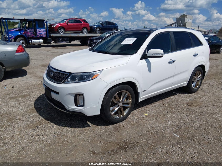 2014 Kia Sorento VIN 5XYKWDA77EG466486 IAAI salvage auction — NORMAL WEAR, Clear (Illinois), sold $1,050 on 2026-07-08 (photo 2)