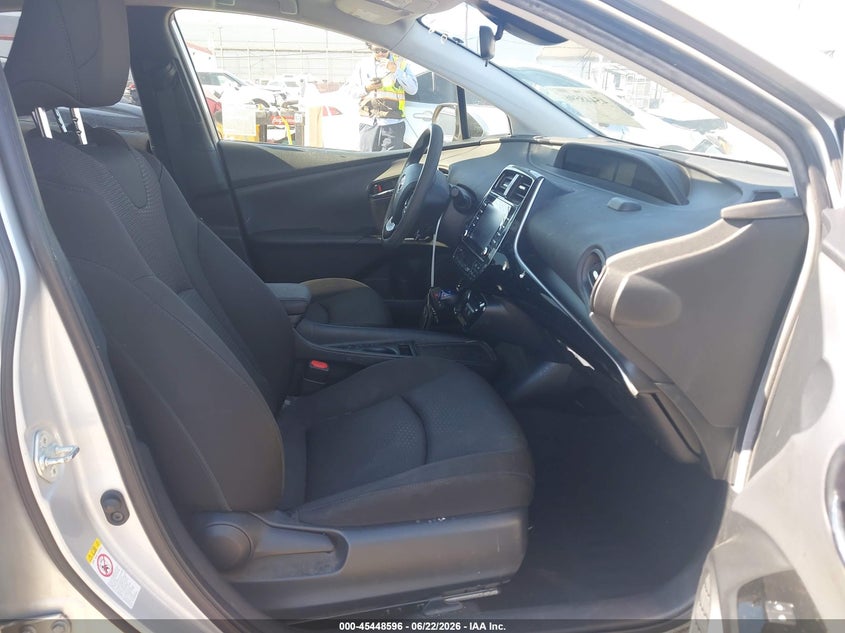 2020 Toyota Prius VIN JTDKARFU0L3112434 IAAI salvage auction — FRONT & REAR, Salvage (California), sold $7,225 on 2026-07-14 (photo 5)