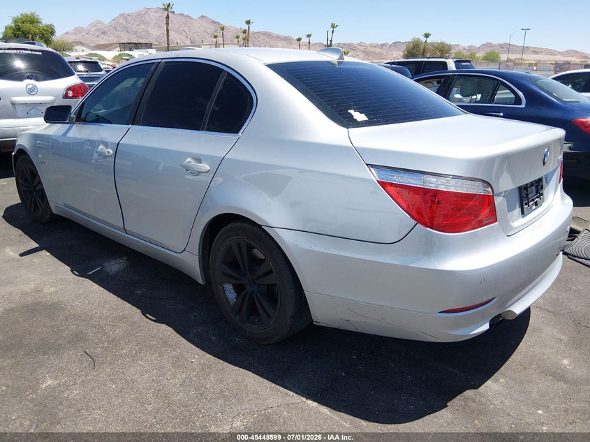 2009 BMW 5 series VIN WBANV135X9C151103 IAAI salvage auction — NORMAL WEAR, Clear (Utah), sold $100 on 2026-07-24 (photo 3)
