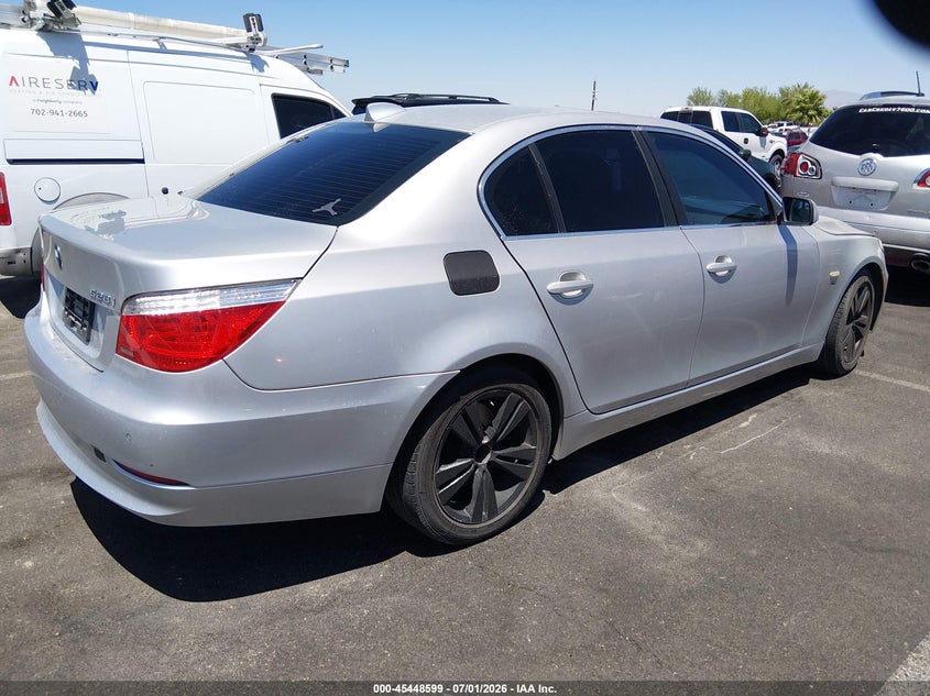 2009 BMW 5 series VIN WBANV135X9C151103 IAAI salvage auction — NORMAL WEAR, Clear (Utah), sold $100 on 2026-07-24 (photo 4)